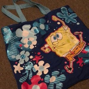 Spongebob tote bag